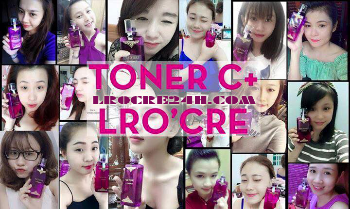 TONER C+ (Nước hoa hồng Lro'Cre) 1